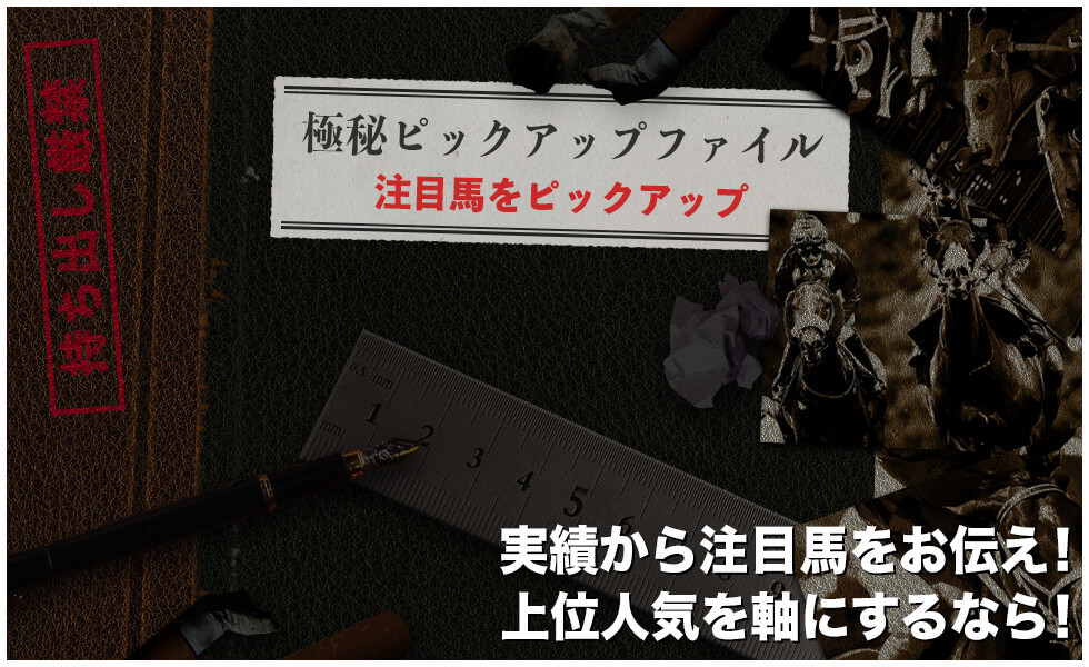 注目馬をピックアップ 実績から注目馬をお伝え！上位人気を軸にするなら